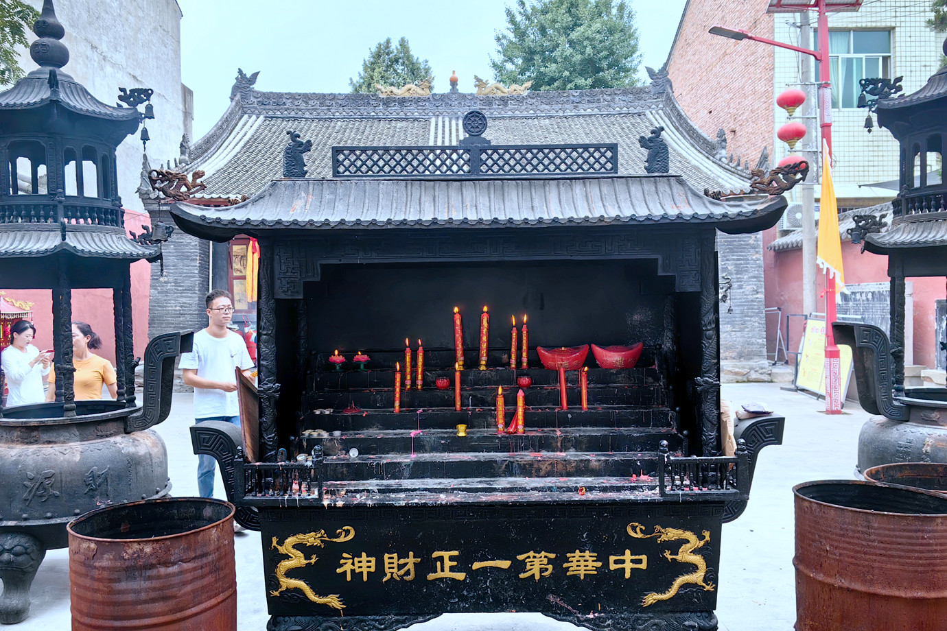 陝西西安-趙公明財神廟